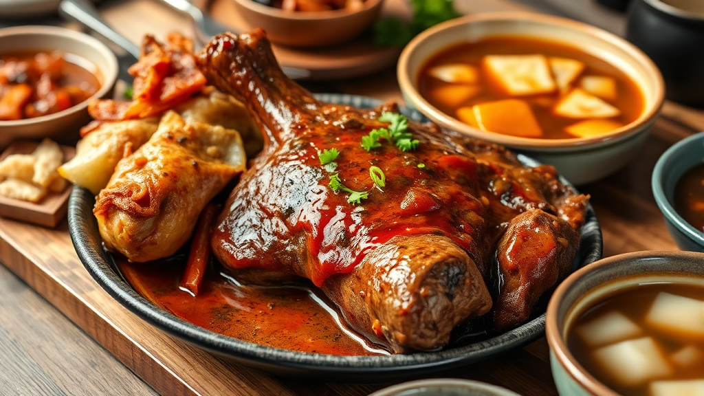 맛있는 요리 탐색 (realistic 스타일)