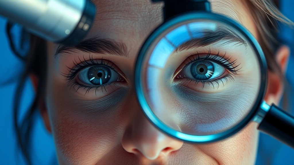 라식, 라섹, 스마일라식 비교 (realistic 스타일)