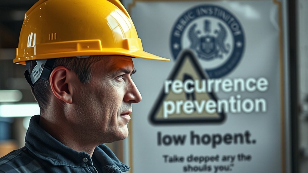 재발 방지, 어떻게 해야 할까? (realistic 스타일)