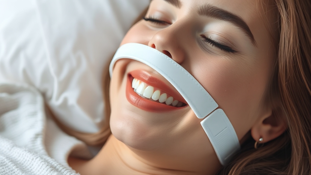 입벌림 방지밴드 사용 후기 (realistic 스타일)