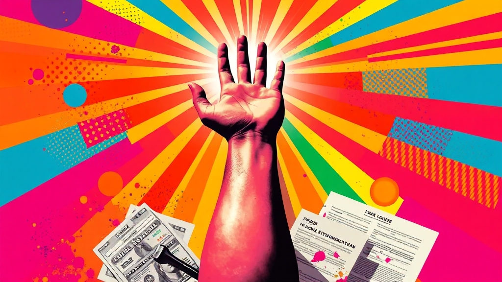 개인회생대출, 현명하게 활용하세요 (popart 스타일)