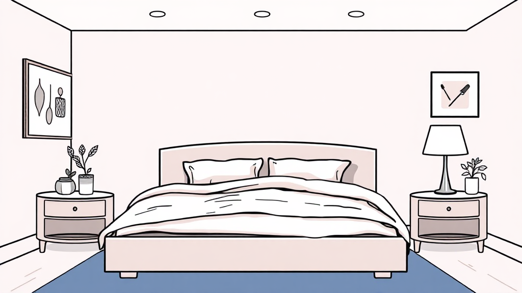 나만의 완벽한 침대 높이, 맞춤 제작의 가능성 (illustration 스타일)