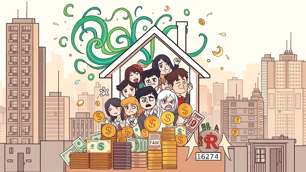 부동산 시장 전망, 전문가 의견은? (cartoon 스타일)