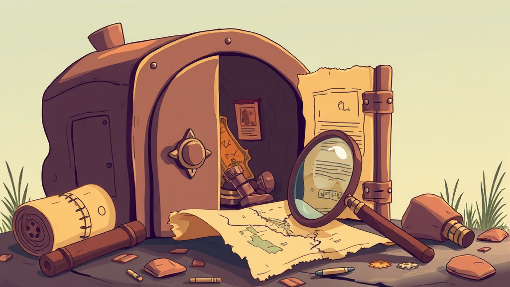 숨겨진 상속 재산 찾기, 결과 해석 및 활용 (illustration 스타일)