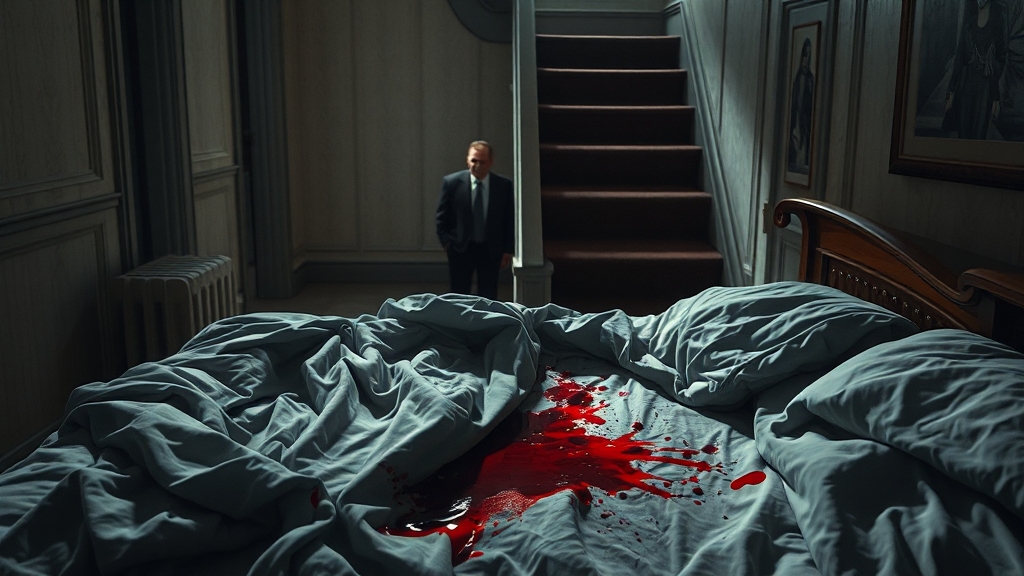 진술 변화와 검찰의 추론 (realistic 스타일)