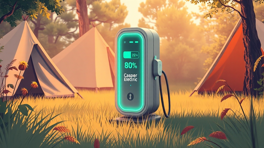 주행 거리, 배터리 & 충전 (illustration 스타일)