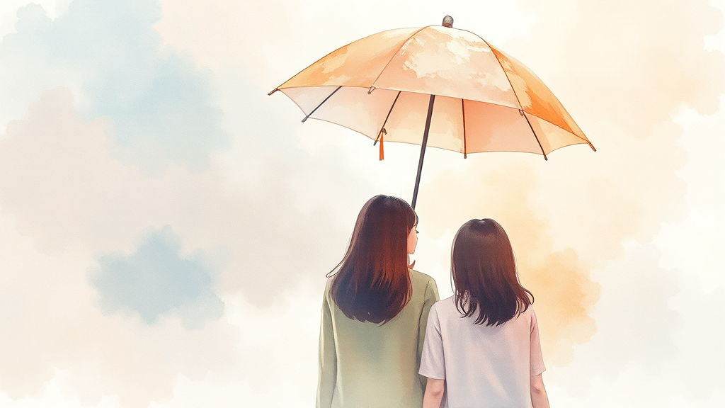 전세보증금 반환보증 가입 절차 및 필요성 (watercolor 스타일)