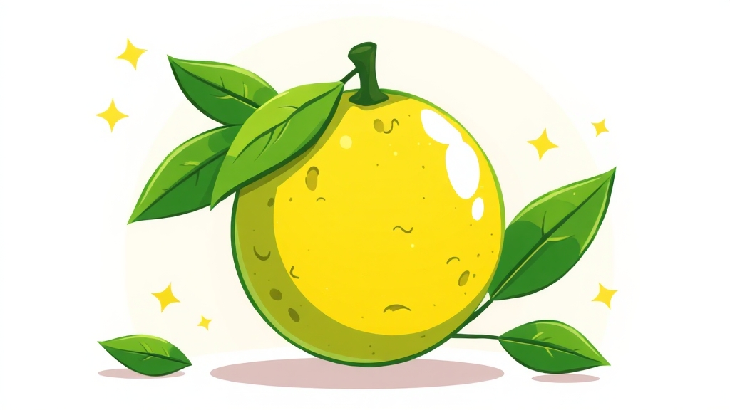 깔라만시 주요 효능 알아보기 (cartoon 스타일)