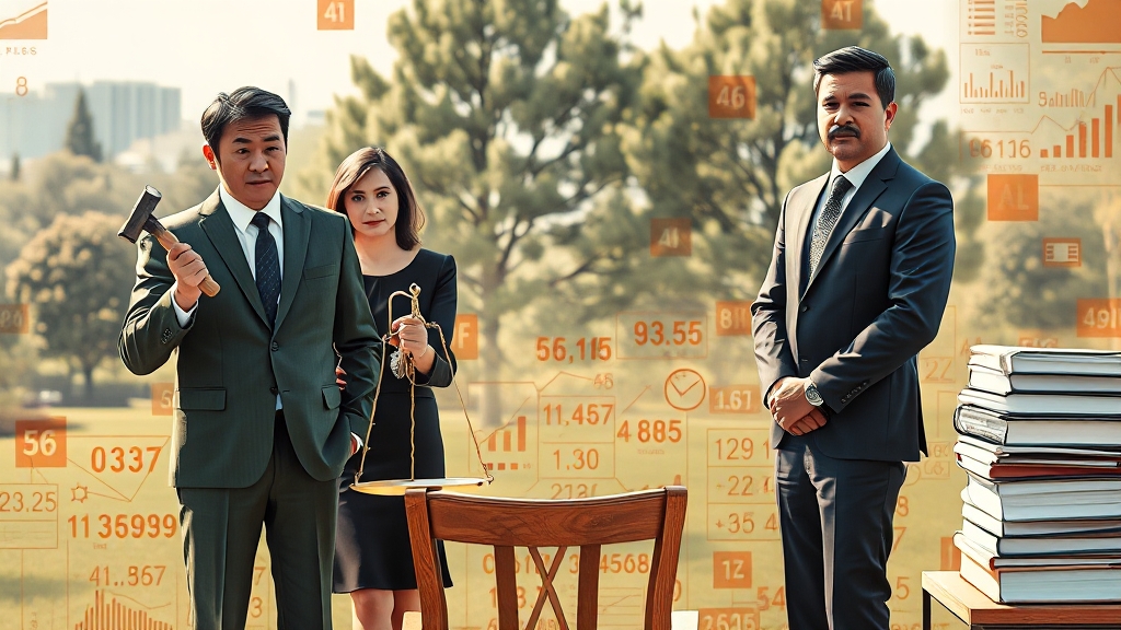 투자, 신중하게 결정하세요! (realistic 스타일)