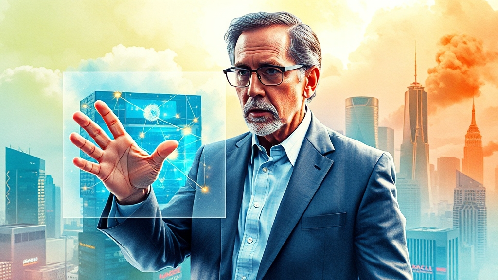 오라클의 미래 전망 (watercolor 스타일)