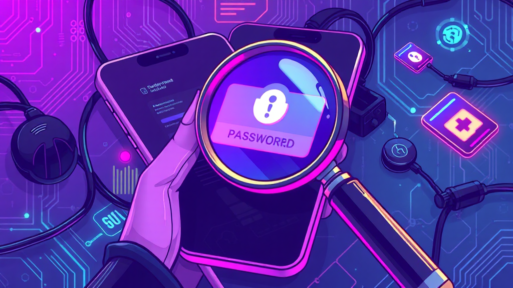 비밀번호 찾기 오류 해결 (illustration 스타일)