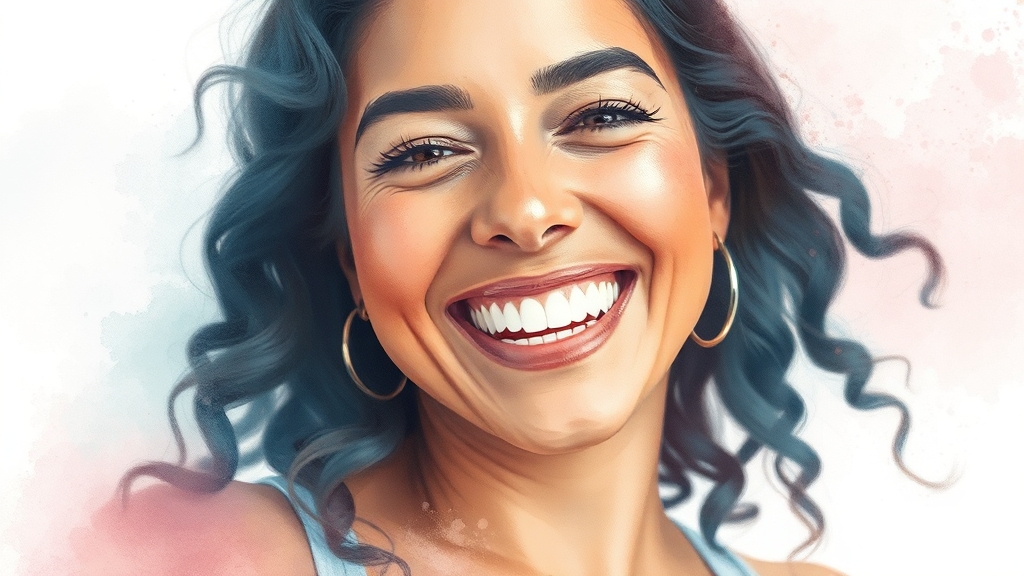 다이어트 성공 후, 유지하는 방법 (watercolor 스타일)