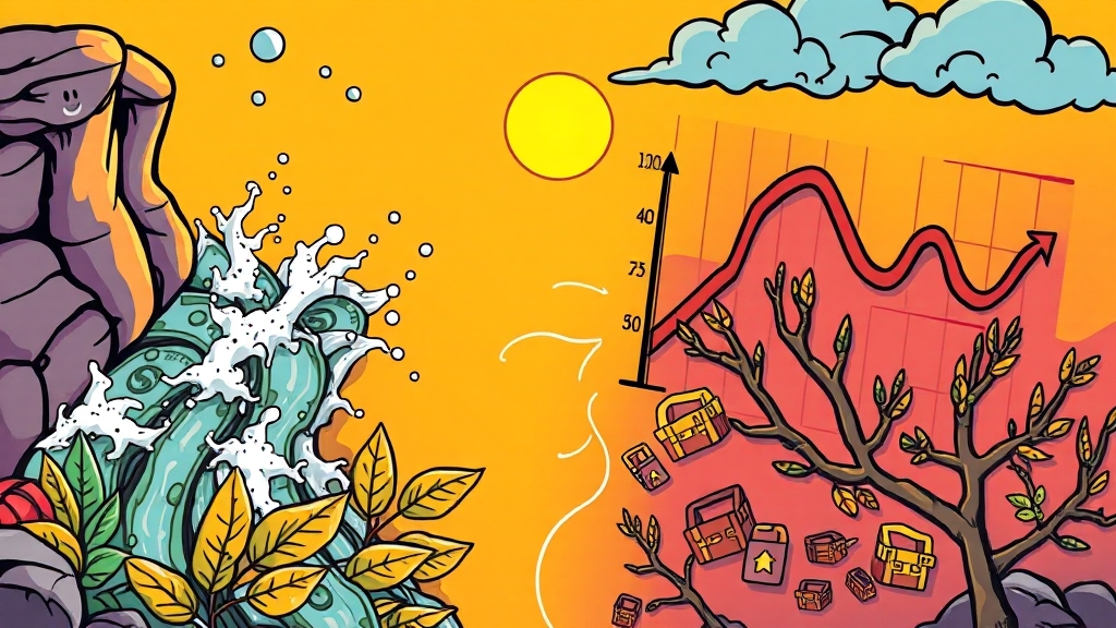 금리 인하, 투자 핵심은? (cartoon 스타일)