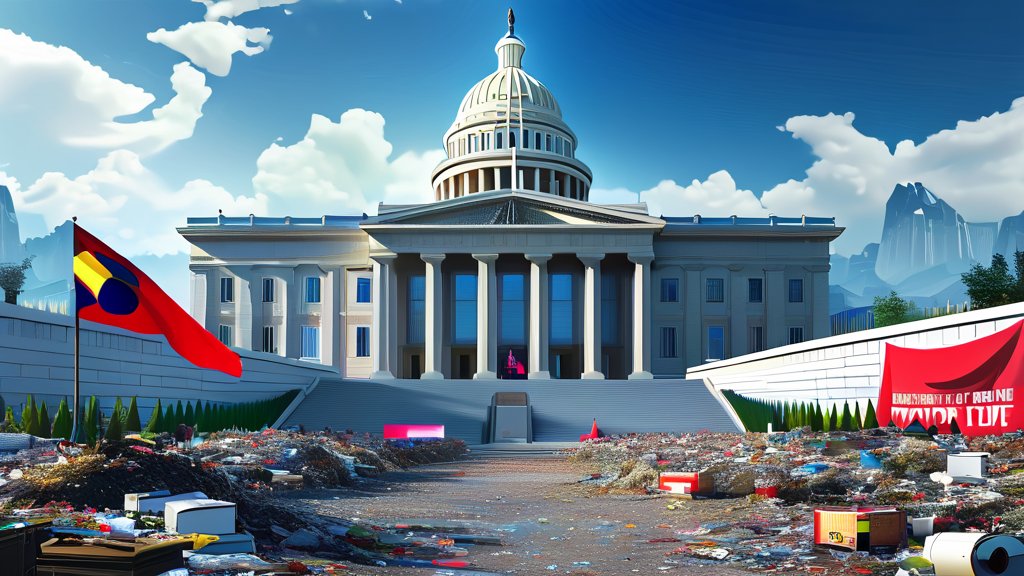 국내 정치 및 사회 이슈 총정리 (realistic 스타일)