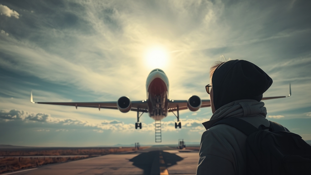 몽골 항공편 지연 및 대처 방법 (realistic 스타일)