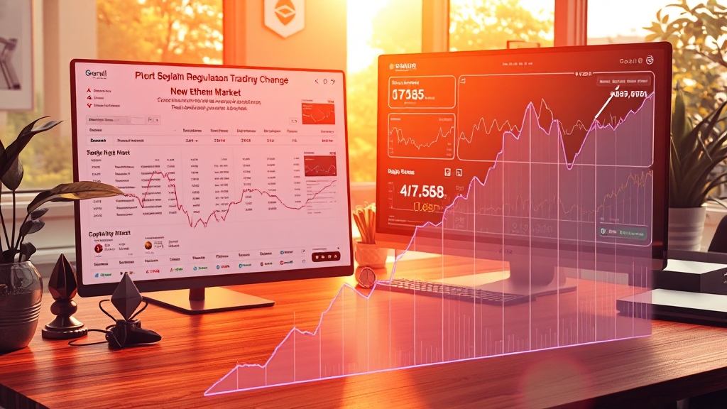 미국 규제 변화 영향 (realistic 스타일)