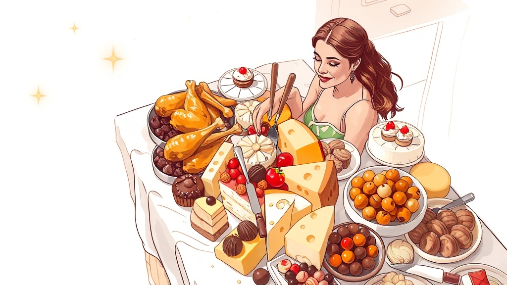 애슐리 시즌 & 신메뉴 (illustration 스타일)