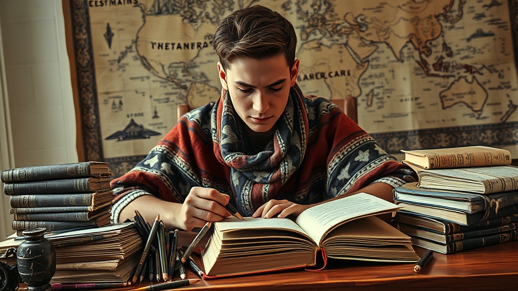 기출문제 활용법 (realistic 스타일)