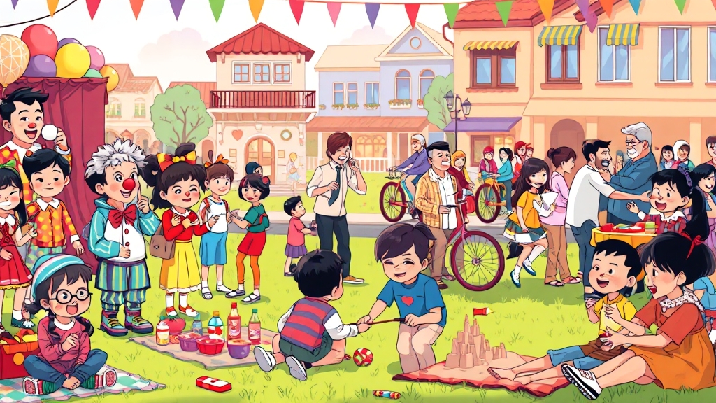 특별 공연 및 체험 프로그램 (cartoon 스타일)