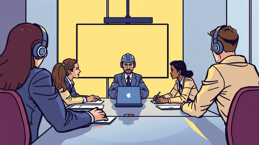 회의록 자동 작성법 (cartoon 스타일)