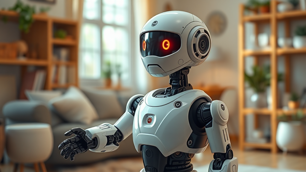 AI 로봇, 무엇이 특별할까? (realistic 스타일)