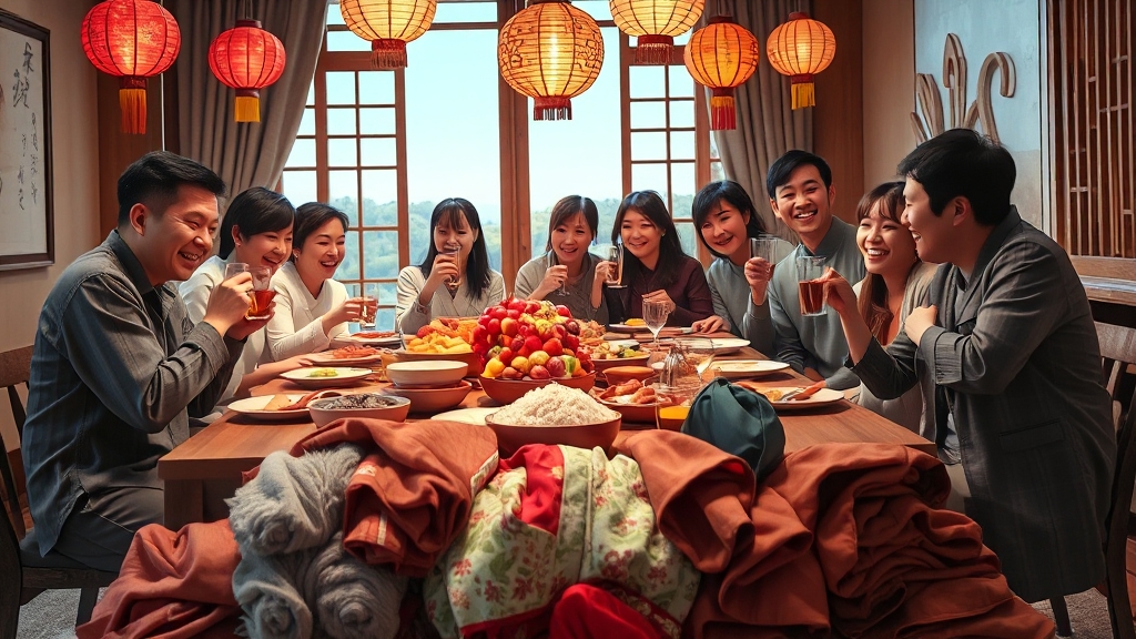 상황별 추석 인사말 예시 (realistic 스타일)