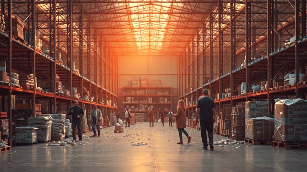 경제적 파급 효과 심각 (realistic 스타일)