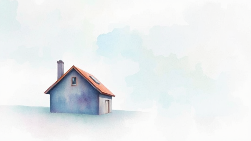 부동산 세금, 똑똑하게 절약하는 방법 (watercolor 스타일)