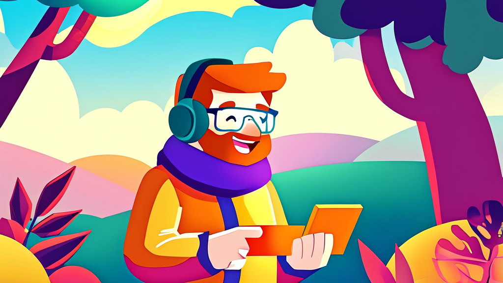 국민연금 보험료 지원 신청 방법 및 절차 (cartoon 스타일)