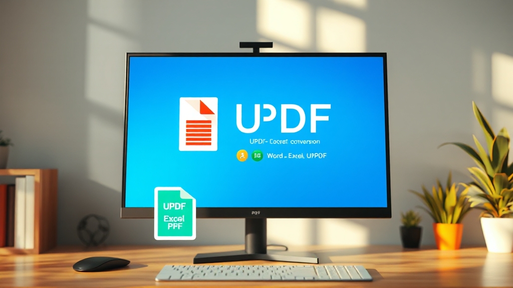 PDF 변환 및 활용 방법 (realistic 스타일)