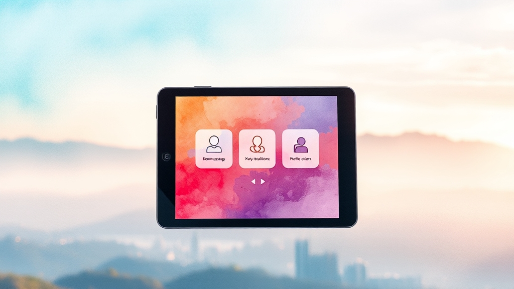 구직자를 위한 워크넷 활용법 (watercolor 스타일)