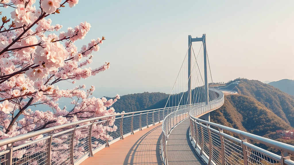 설악향기로 산책로 (realistic 스타일)