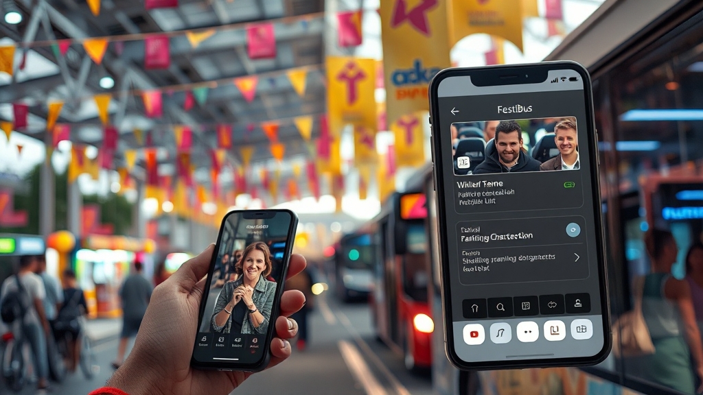 주차 정보 & 행사장 배치도 (realistic 스타일)