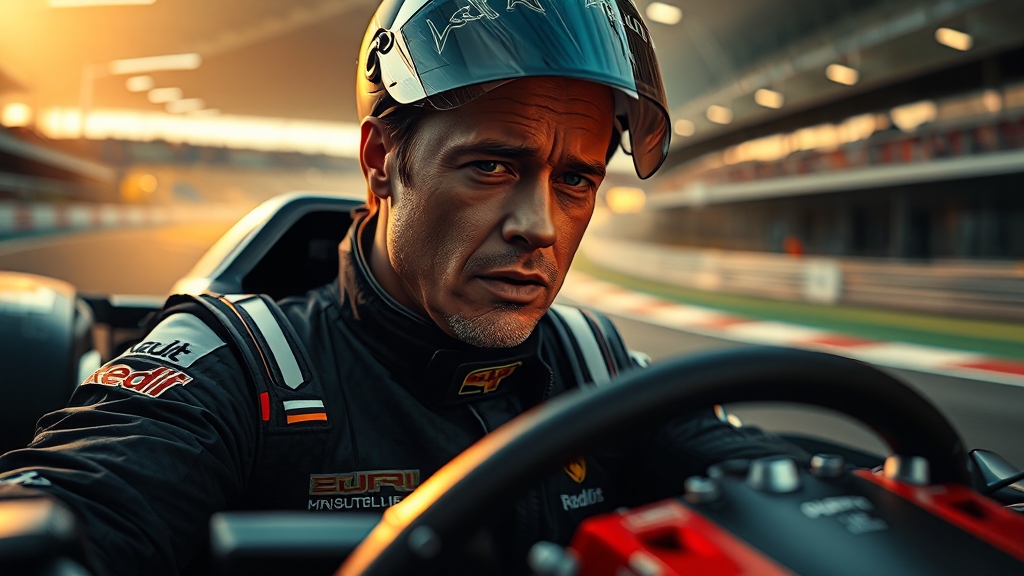 F1 더 무비 정보 (realistic 스타일)