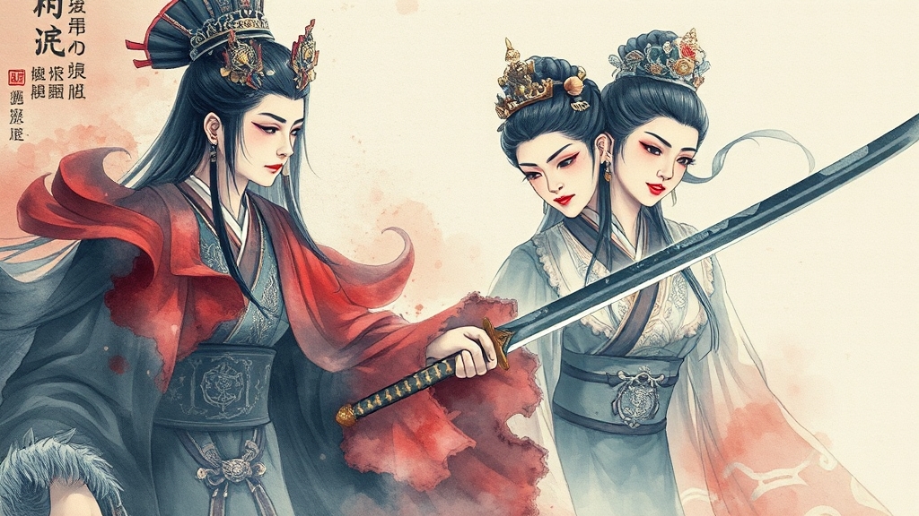 흥미진진한 역사 이야기 (watercolor 스타일)