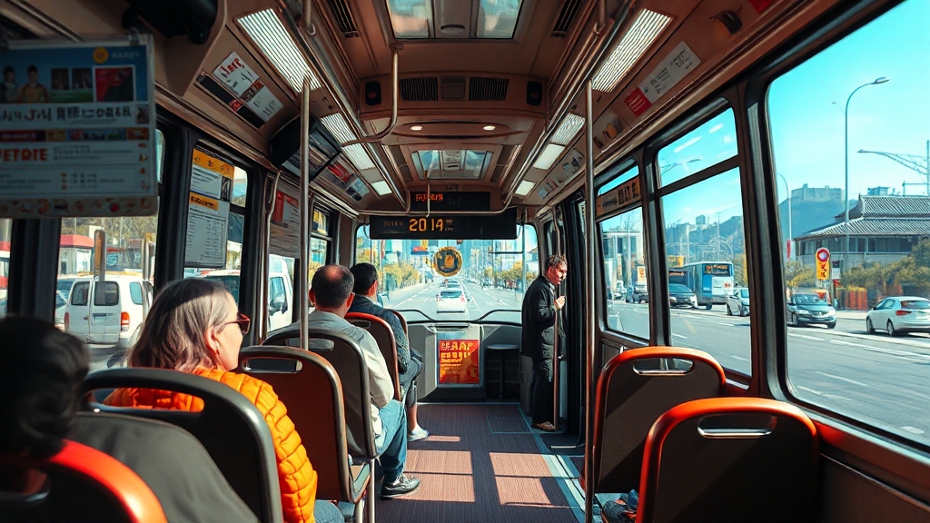 정기권: 대중교통 이용 빈도 (realistic 스타일)