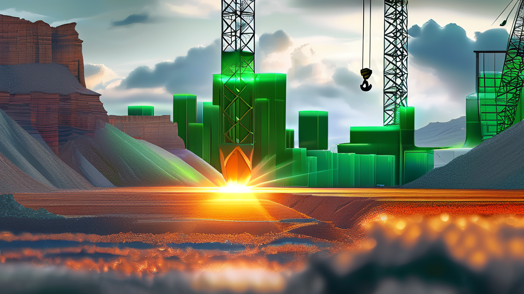 구리 가격 급등이 산업 및 경제에 미치는 영향 (realistic 스타일)