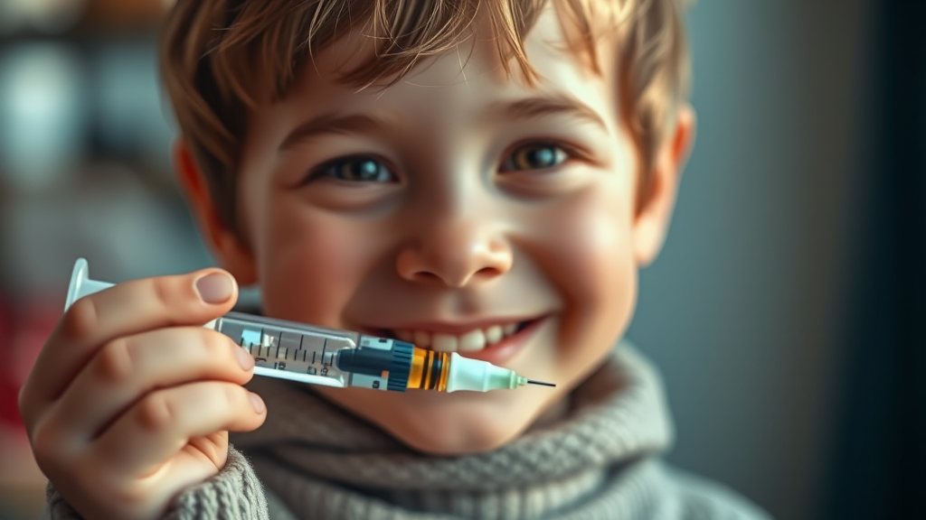 독감 예방 백신 이미지