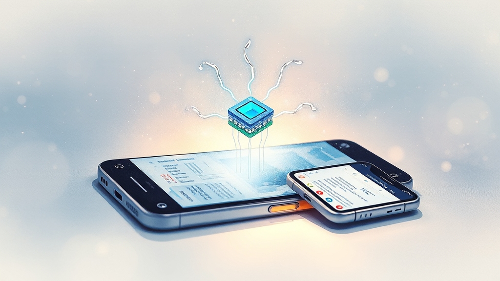 똑똑한 AI 친구, 제미나이 나노 (watercolor 스타일)