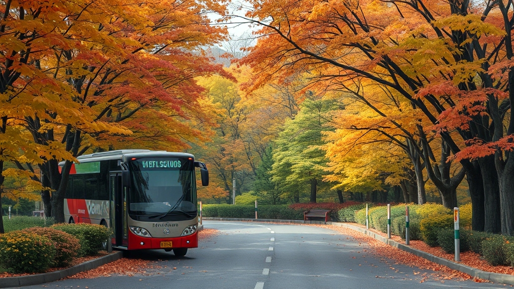 화담숲 주차: 위치 & 요금 (realistic 스타일)