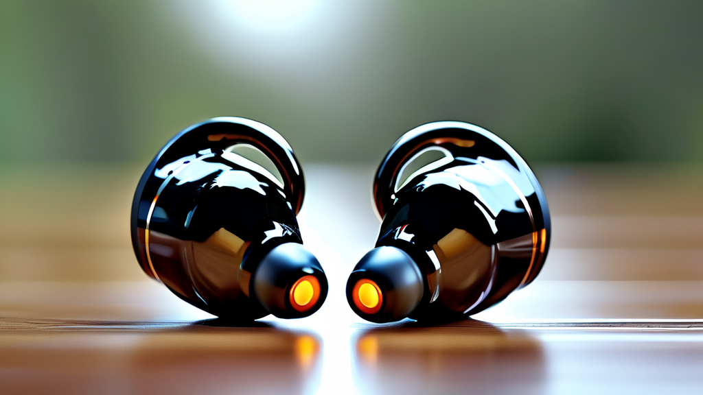 편안함과 안전성을 동시에: QCY 골전도 이어폰의 착용감 (realistic 스타일)