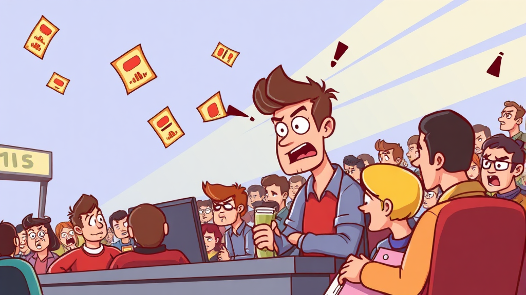 매크로 티켓팅, 왜 문제일까? (cartoon 스타일)