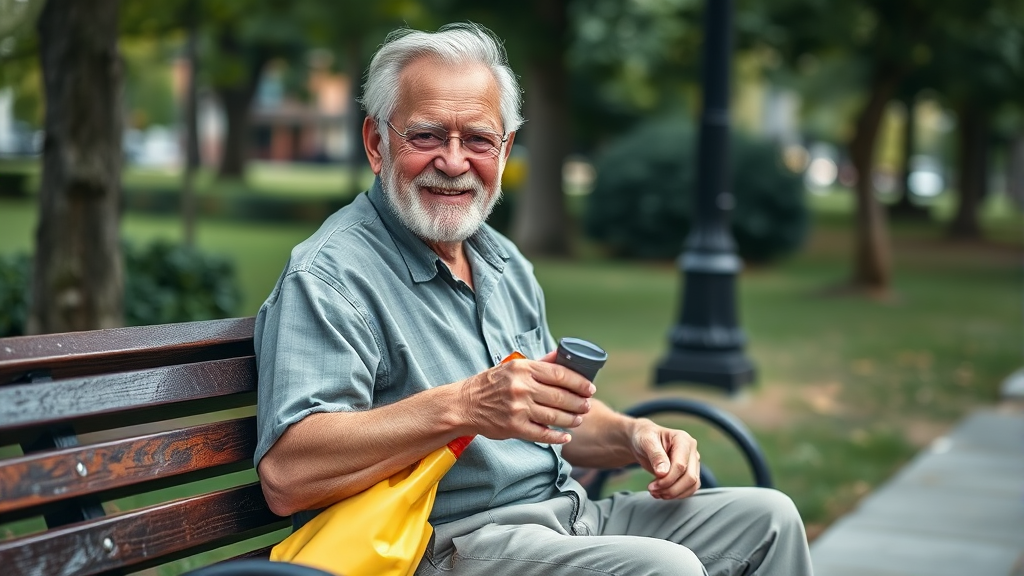 노인 일자리 유형 상세 안내 (realistic 스타일)