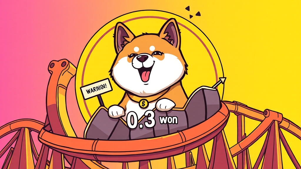 시세 분석 및 전망 (cartoon 스타일)