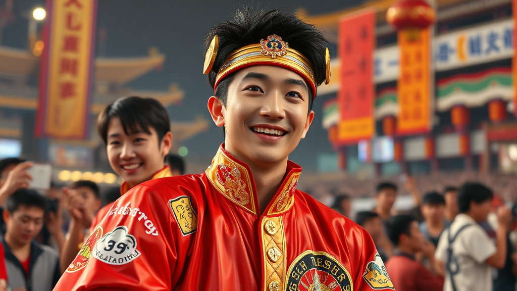 문화, 스포츠, 산업계 소식 (realistic 스타일)