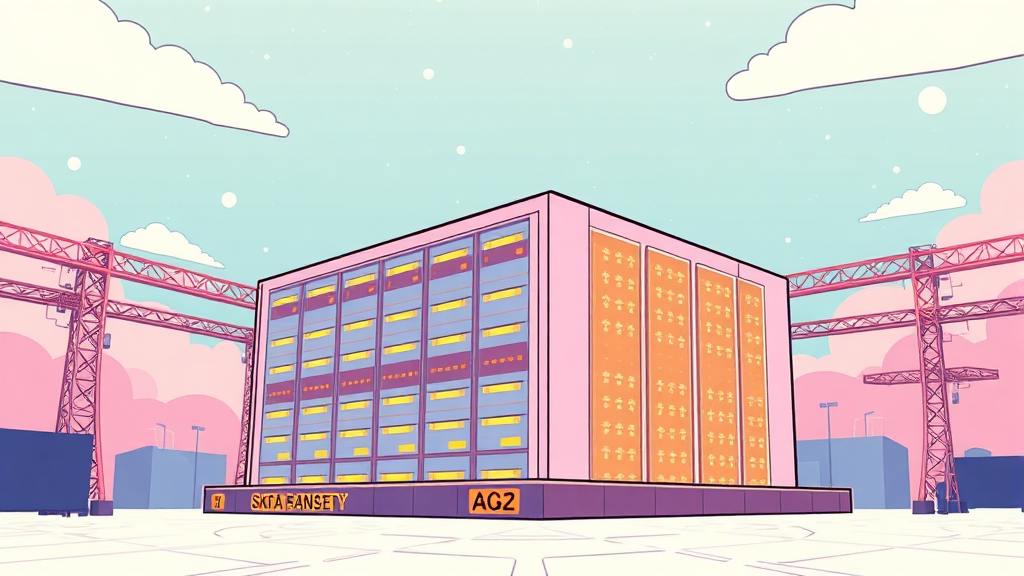 최태원 회장, AI 시대 생존과 성장을 위한 SK의 초격차 전략 제시 3 AI 시대, SK그룹의 위기 인식과 초격차 전략 (cartoon 스타일)