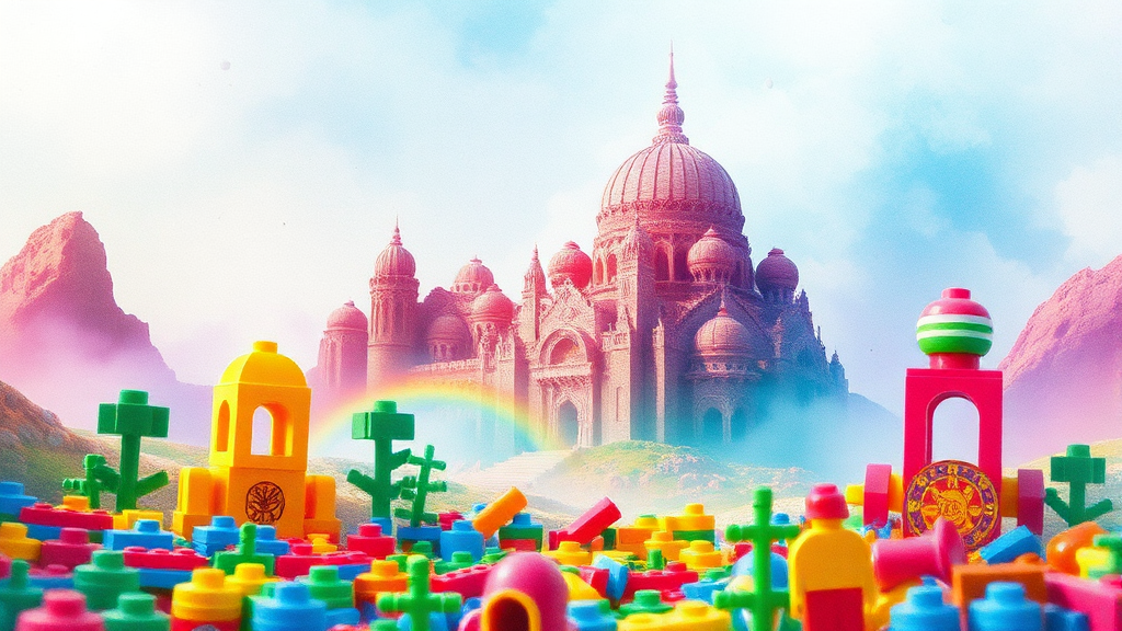 레고 마니아를 위한 특별한 공간 (watercolor 스타일)