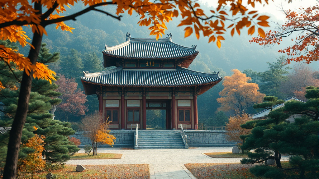 백양사 템플스테이: 고요 속 나를 찾는 특별한 여정 (realistic 스타일)