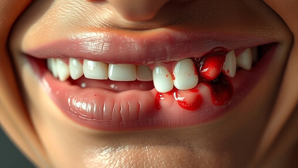 치은염이란? (realistic 스타일)