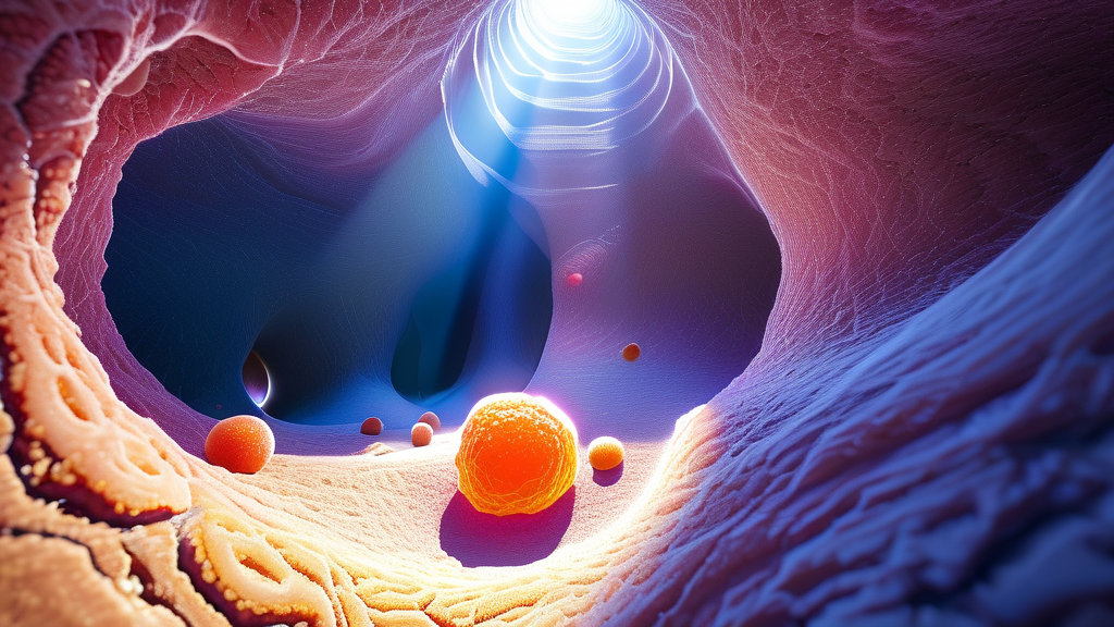 췌장암 진단, 최신 기술과 방법 (realistic 스타일)